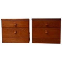 Midcentury English Bedside Drawers