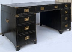 Mid-Century English Bevan Funnell Ltd. Campaign Style Partners Desk