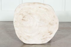Mid Century English Bleached Teak Root Coffee Table