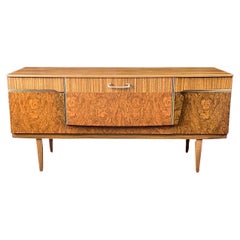 Retro Mid-Century, English Credenza and Dry Bar by Beautility