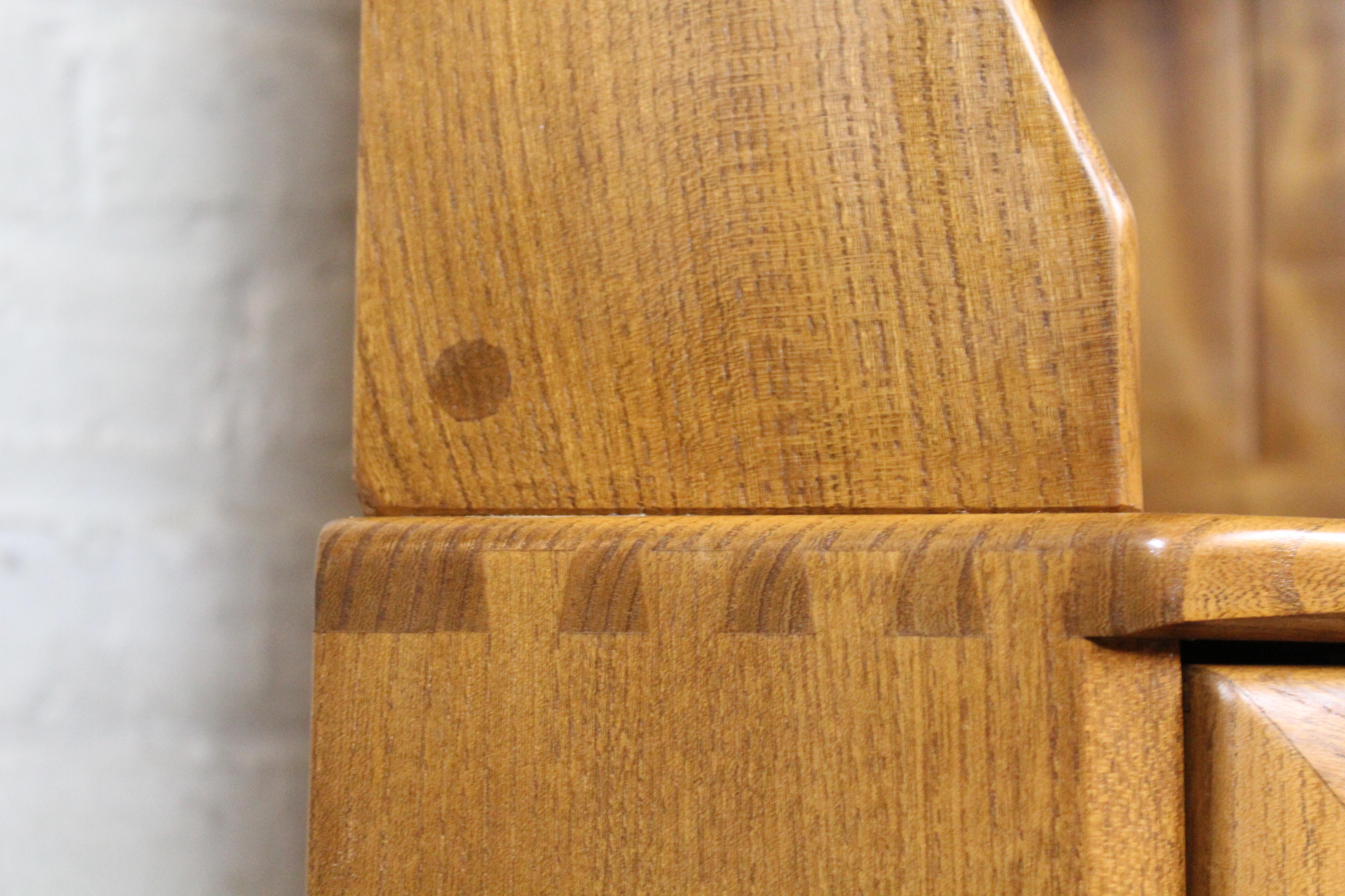 Mid-Century English Elm Corner Cupboard by Ercol For Sale 5