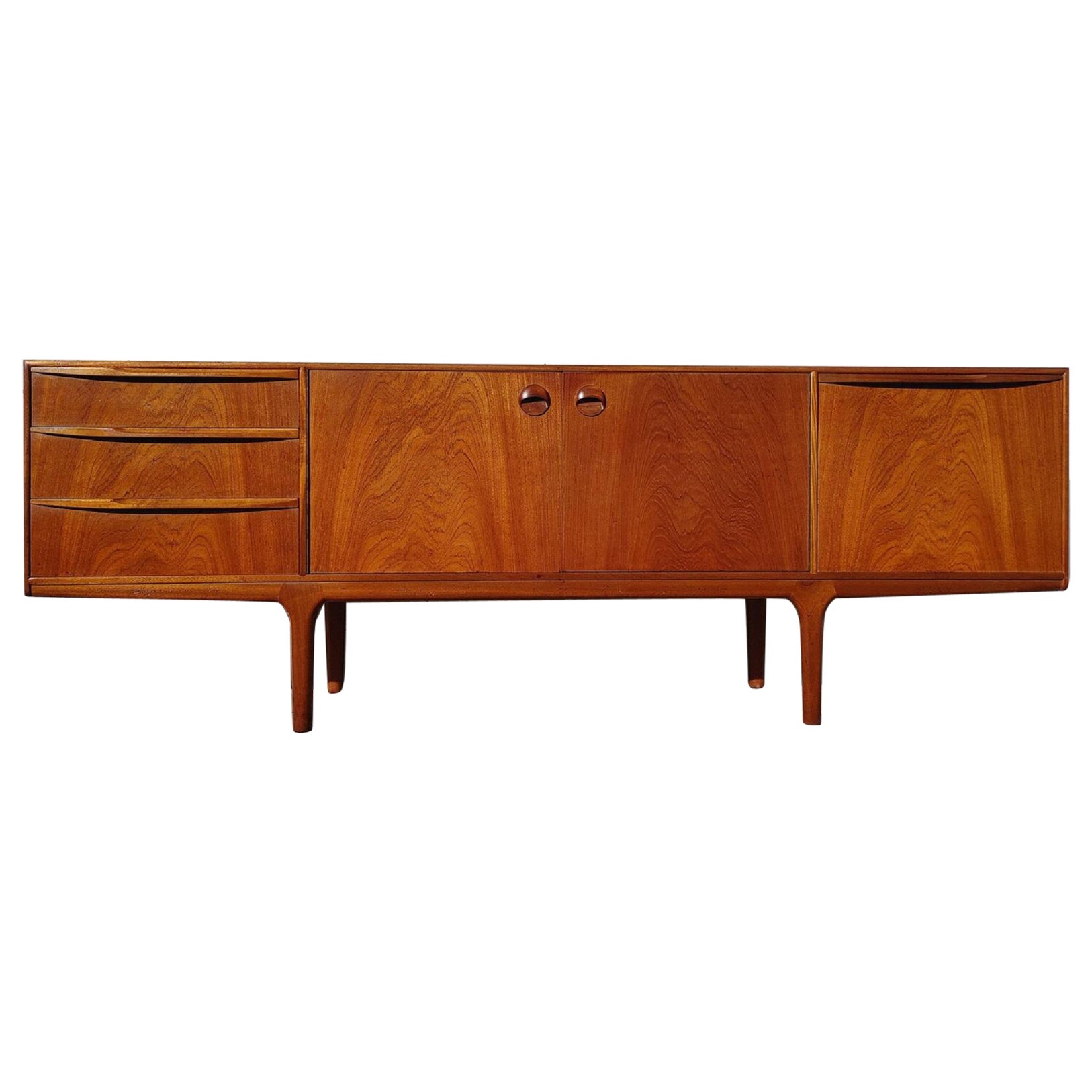 Credenza in teak moderna inglese del Mid Century di McIntosh