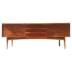 Vintage Mid Century English Modern Teak Sideboard by McIntosh