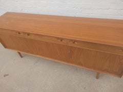 Mid Century English Modern Teak Sideboard