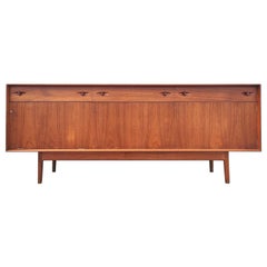Mid Century English Modern Teak Sideboard