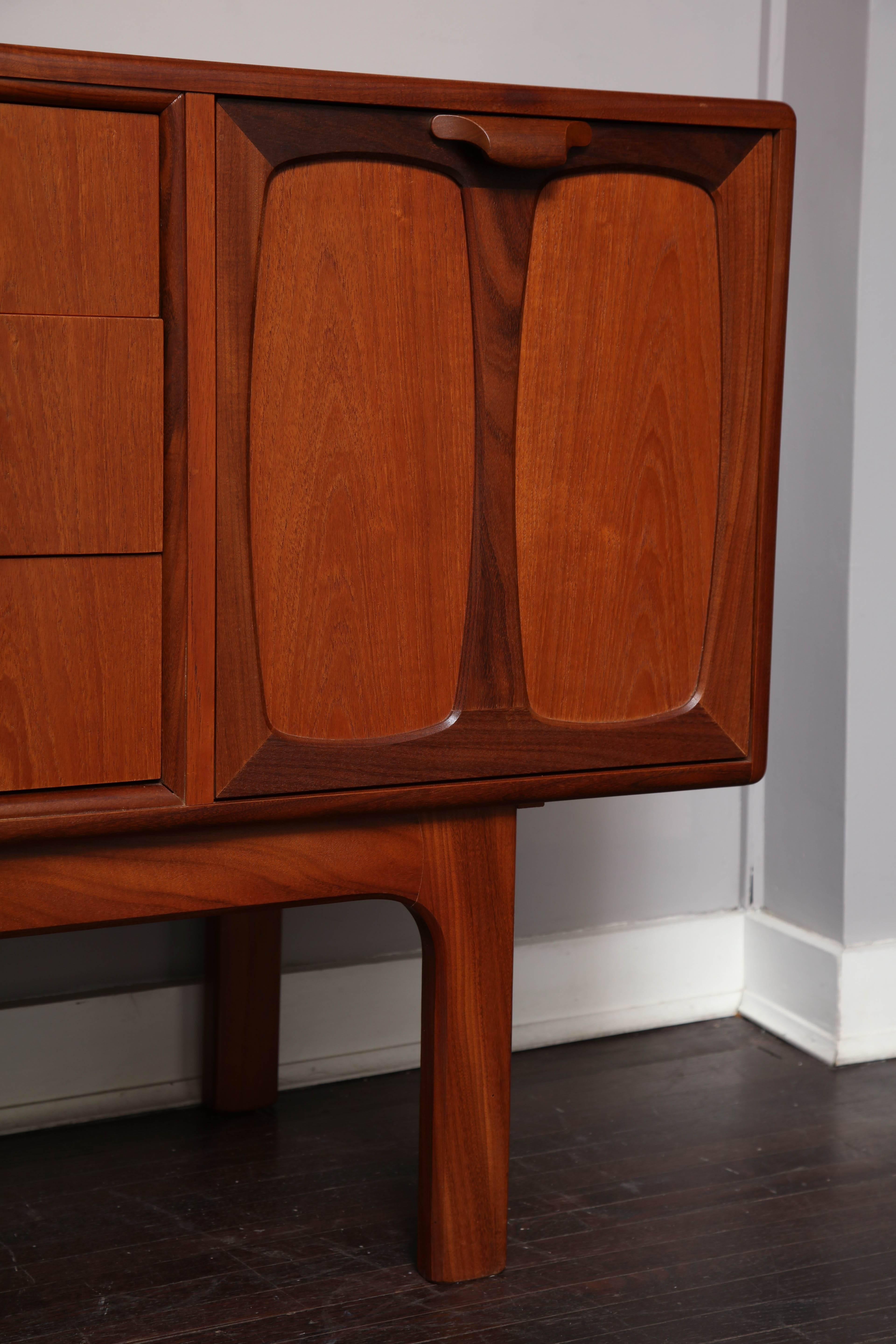 Mid-Century Modern Midcentury English Teak Credenza