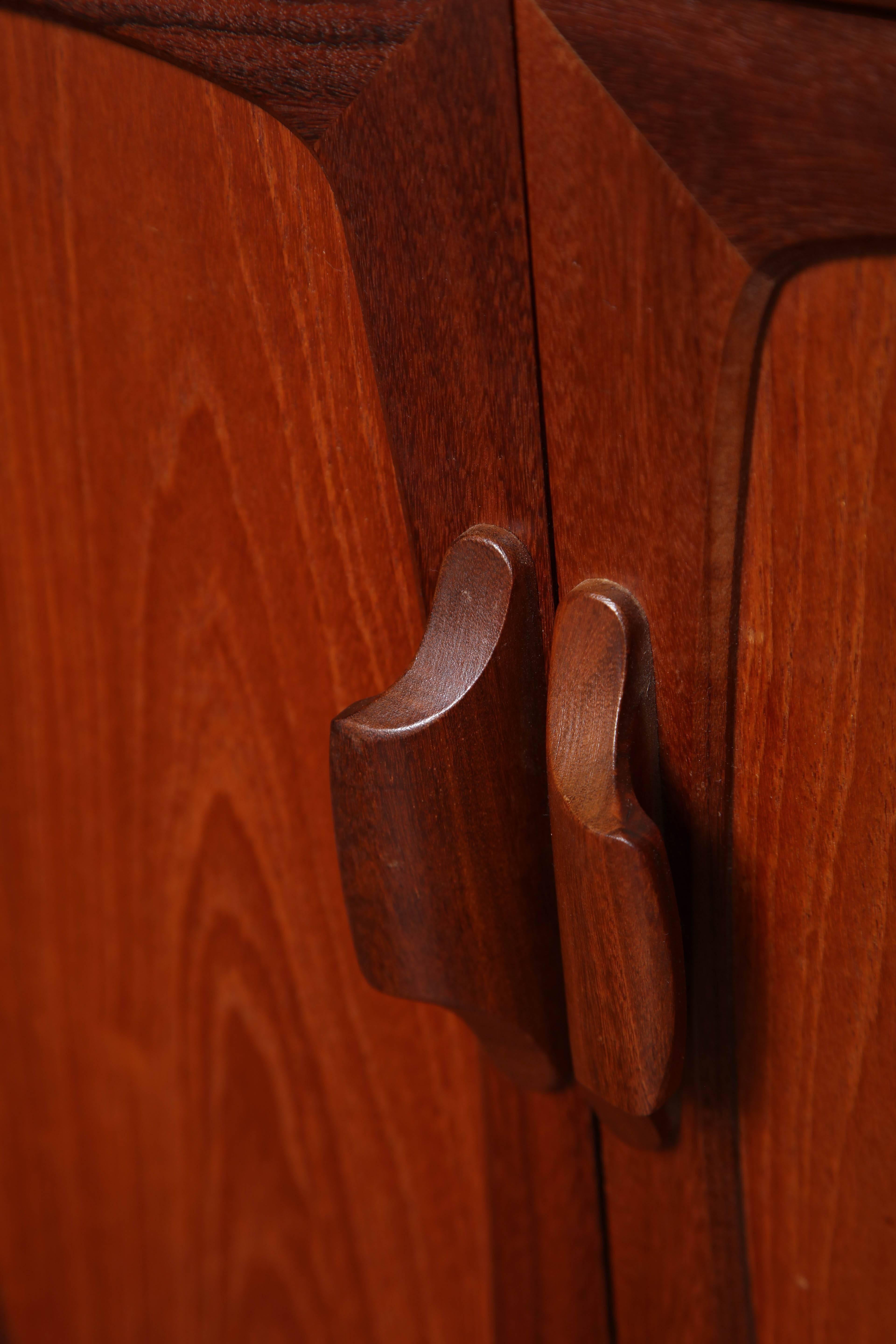 20th Century Midcentury English Teak Credenza