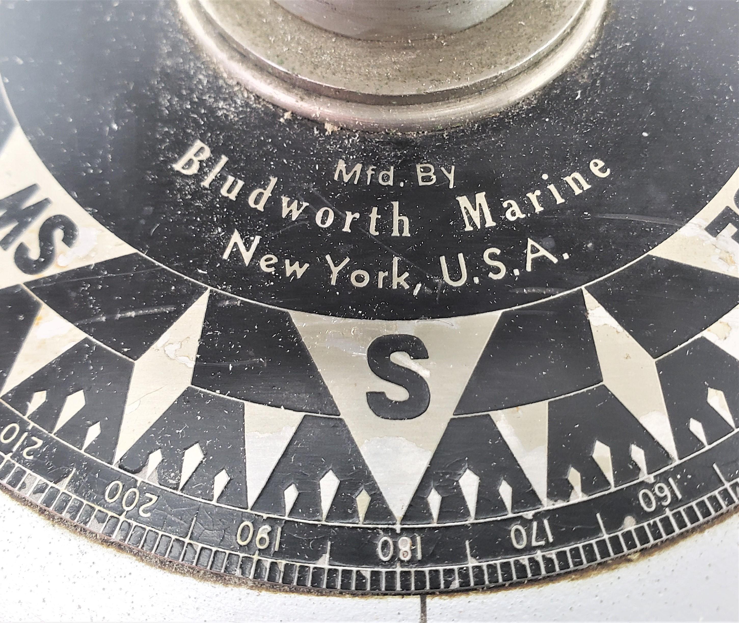 Metal Mid-Century Era Bludworth Marine Port Pilot Loop Nautical Radio Direction Finder For Sale