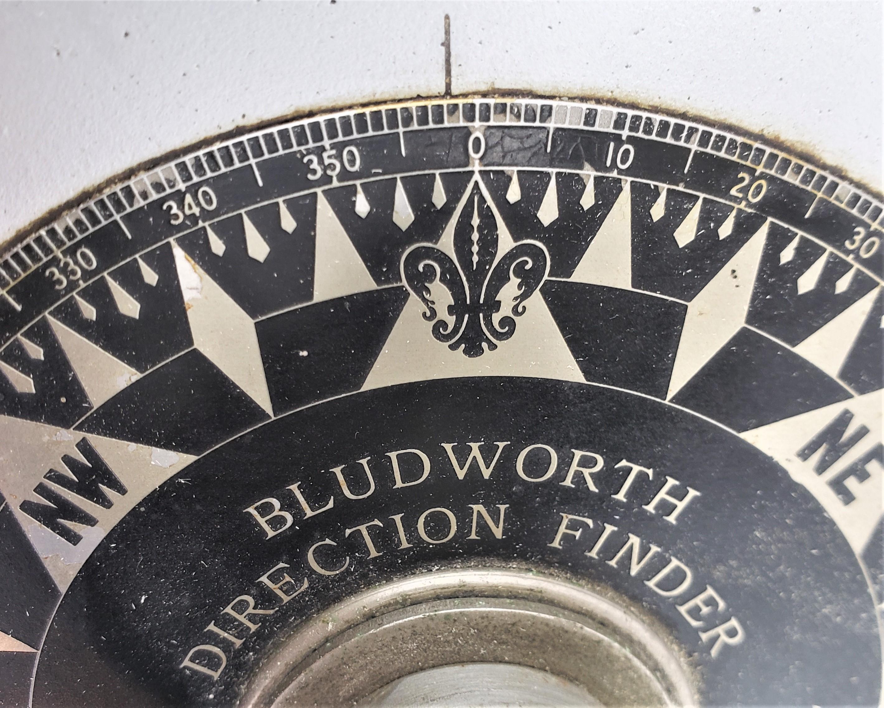 Mid-Century Era Bludworth Marine Port Pilot Loop Nautical Radio Direction Finder For Sale 1