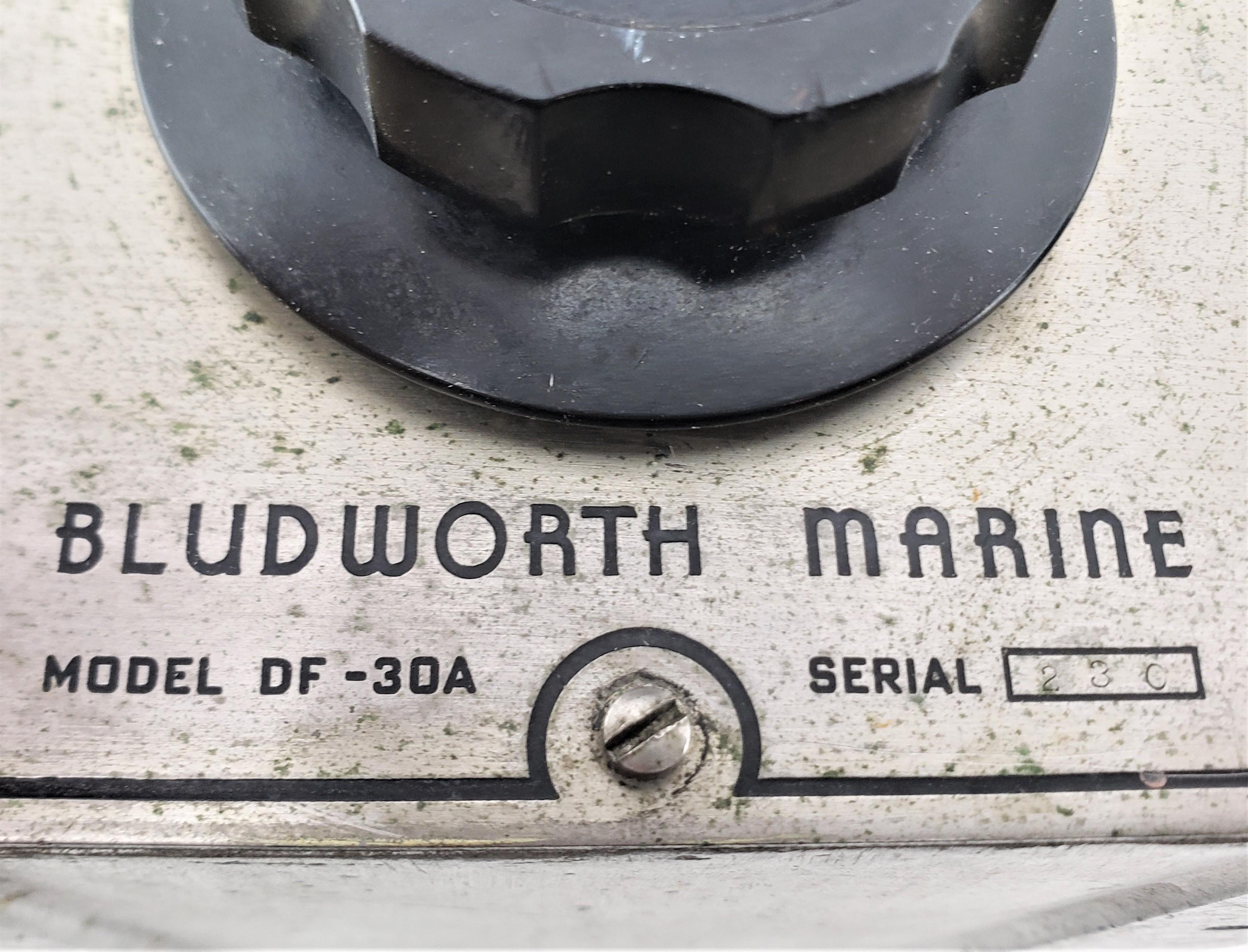 Mid-Century Era Bludworth Marine Port Pilot Loop Nautical Radio Direction Finder For Sale 3