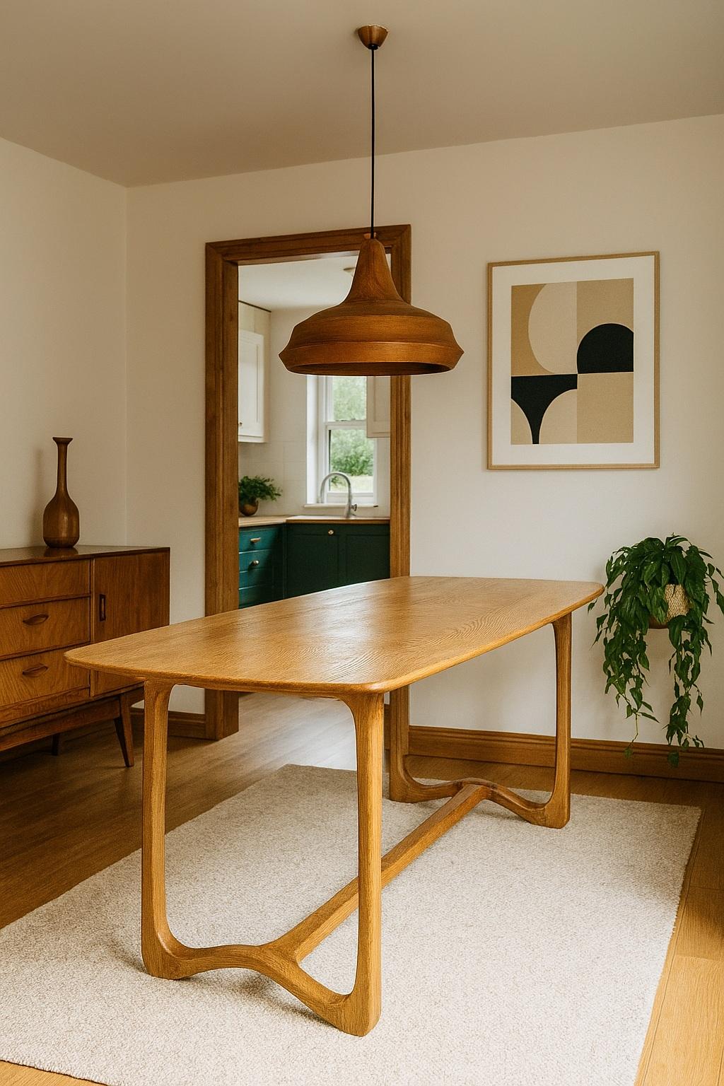 Mitte des Jahrhunderts Ercol Model 513 Refectory Esstisch (Moderne der Mitte des Jahrhunderts) im Angebot