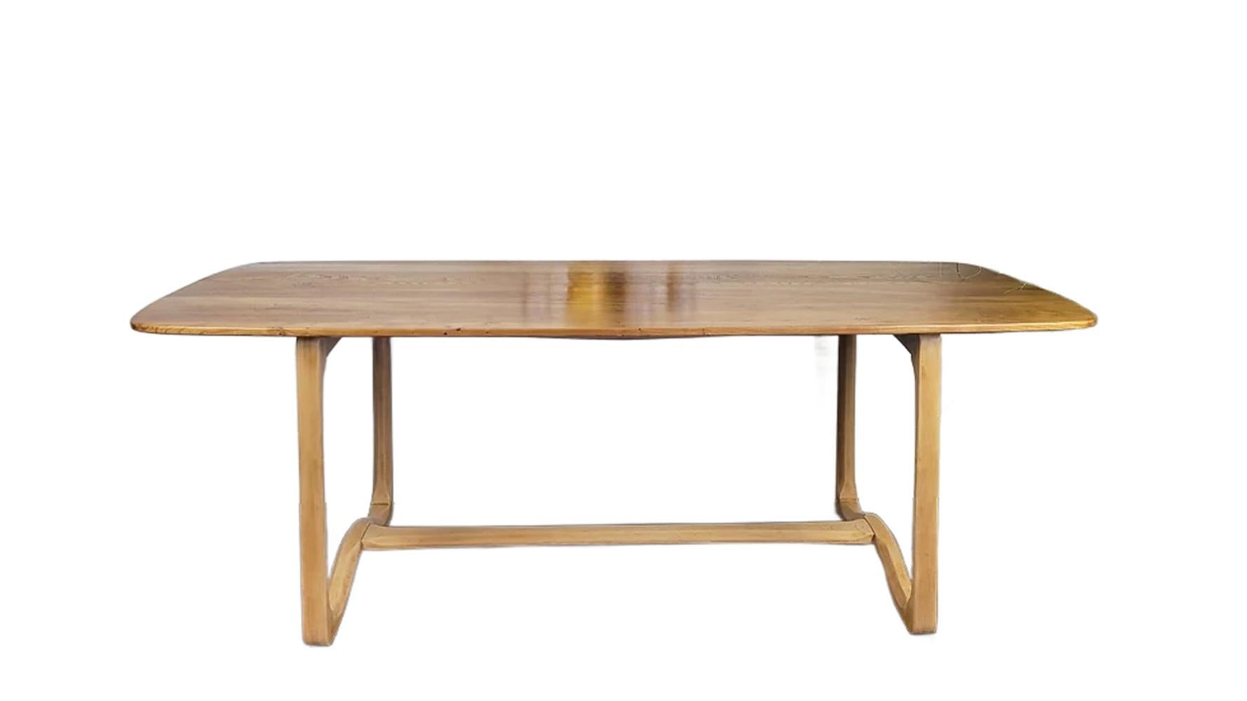Mitte des Jahrhunderts Ercol Model 513 Refectory Esstisch im Angebot 1