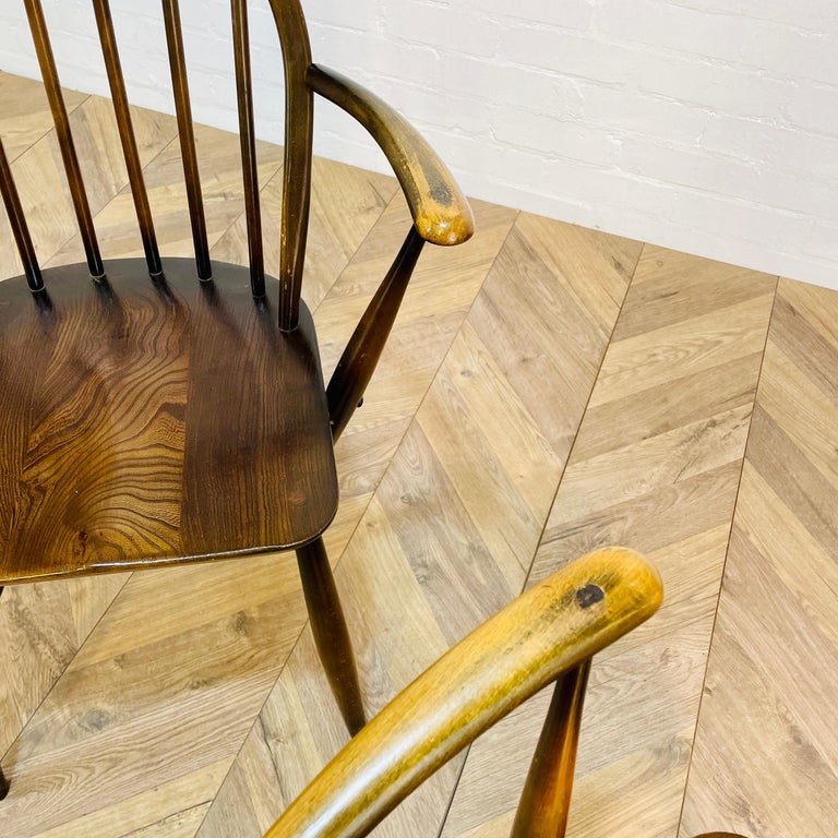 Ercol hoop back chairs sale