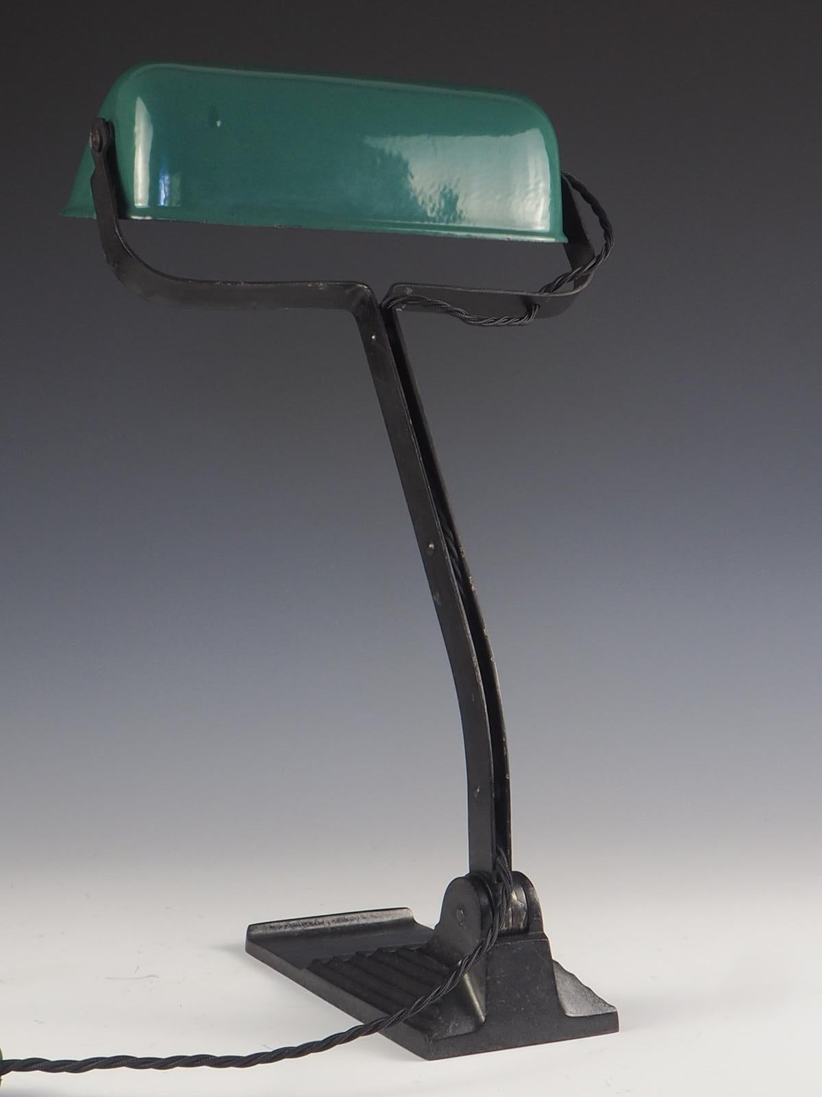 Mid Century Erpe Desk Lamp Belgium Vintage Industrial For Sale 7
