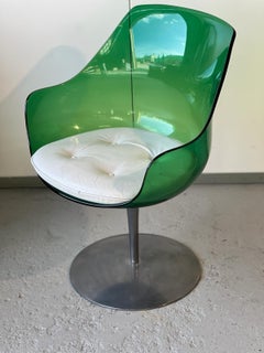 Sedia Champagne di metà secolo di Erwine & Estelle Laverne, per Formes Nouvelles 1957