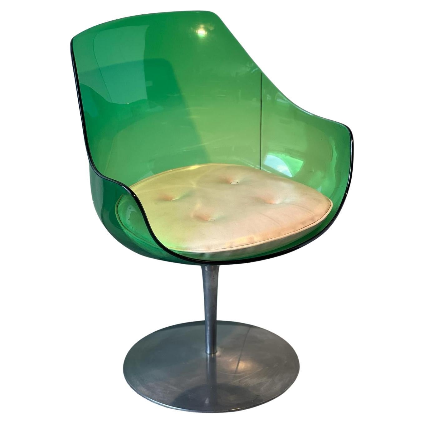 Erwine and Estelle Laverne Champagne Chair, for Formes Nouvelles 1957 For Sale