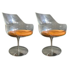 Mid-Century Erwine and Estelle Laverne Champagne Chairs, 1960
