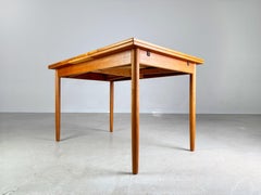 Mid Century Esstisch Teak ausziehbar 1960s Vintage Tisch