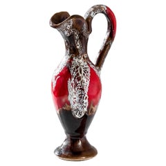 Vintage Mid-Century European Glazed Vase