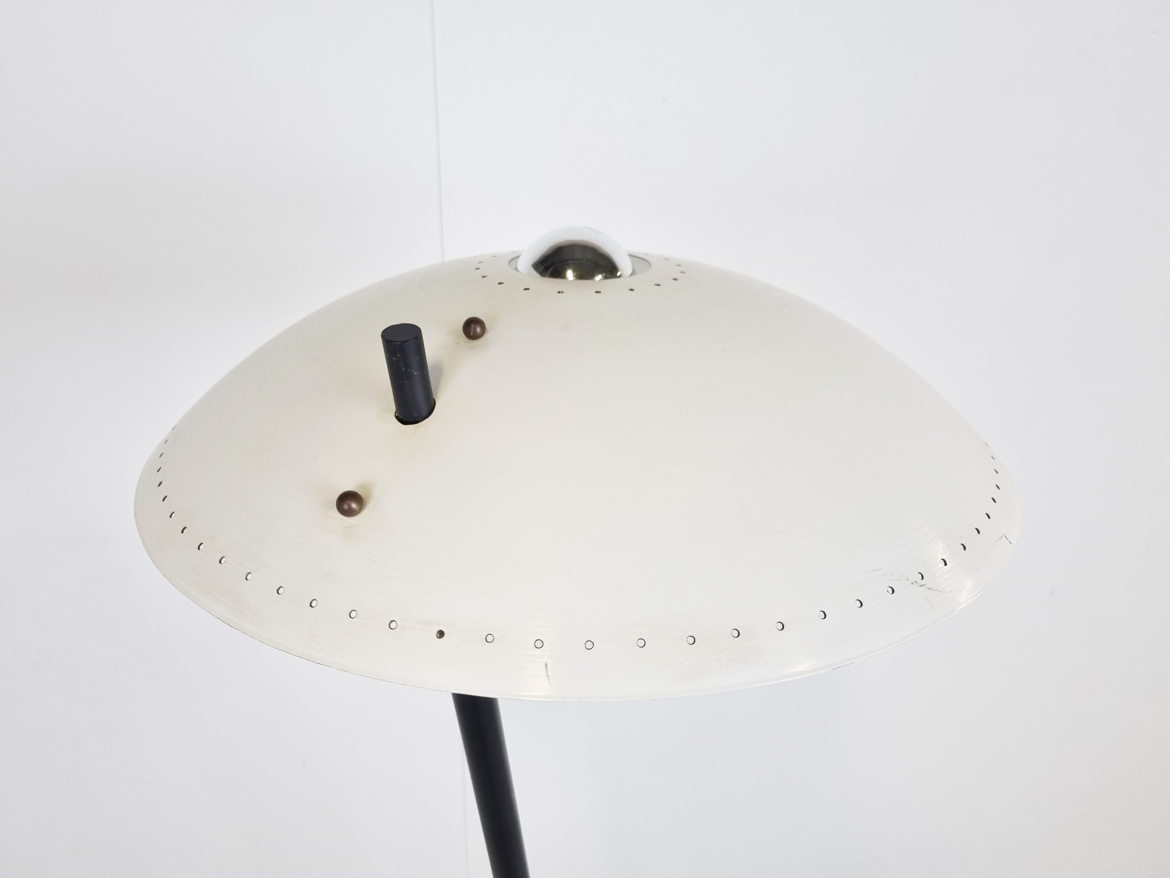 Mid-20th Century Mid Century Evoluon Floor Lamp by Louis Kalff for Philips, 1960s For Sale