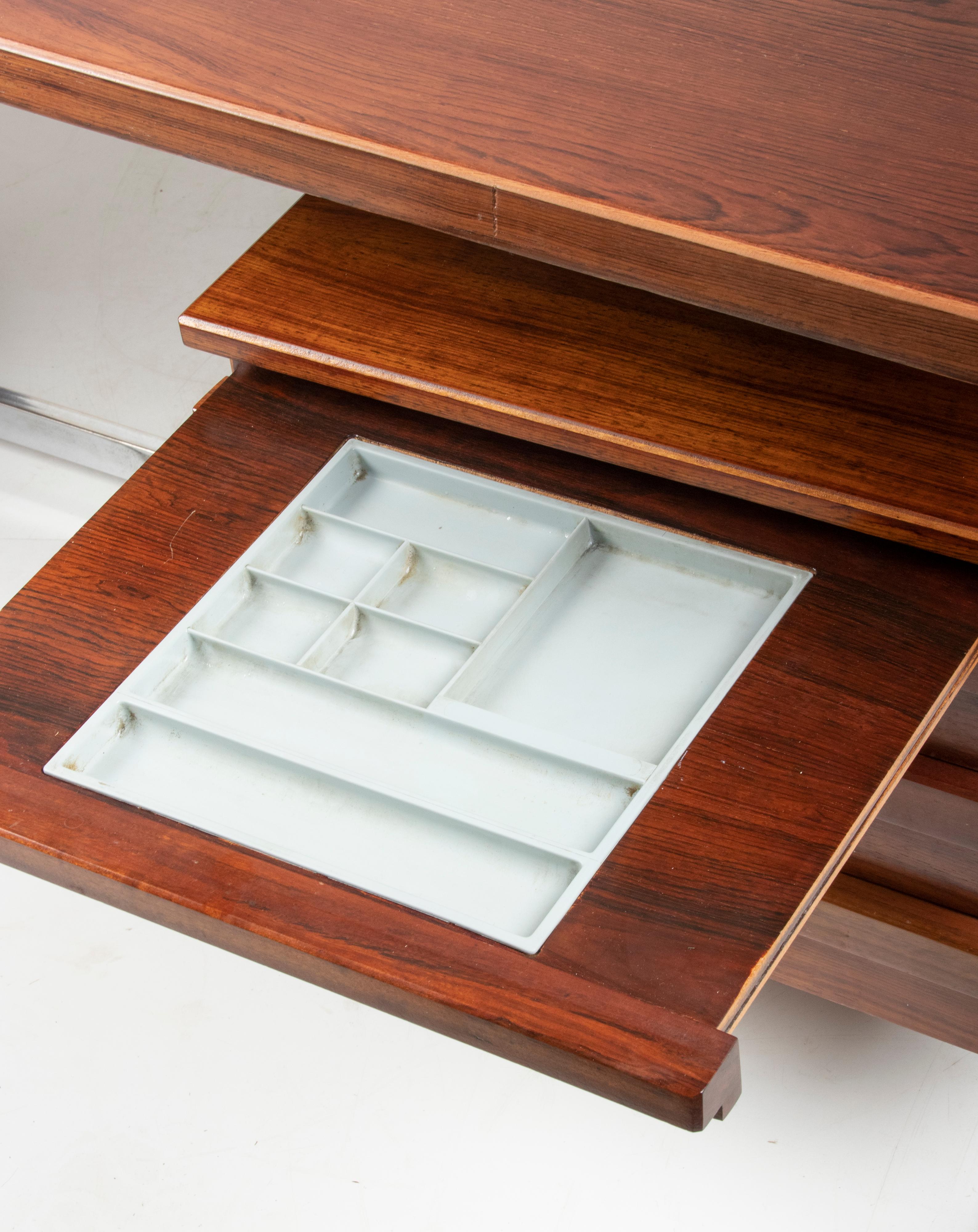 Bureau à angle droit du milieu du siècle Gianni Moscatelli pour Formanova 5