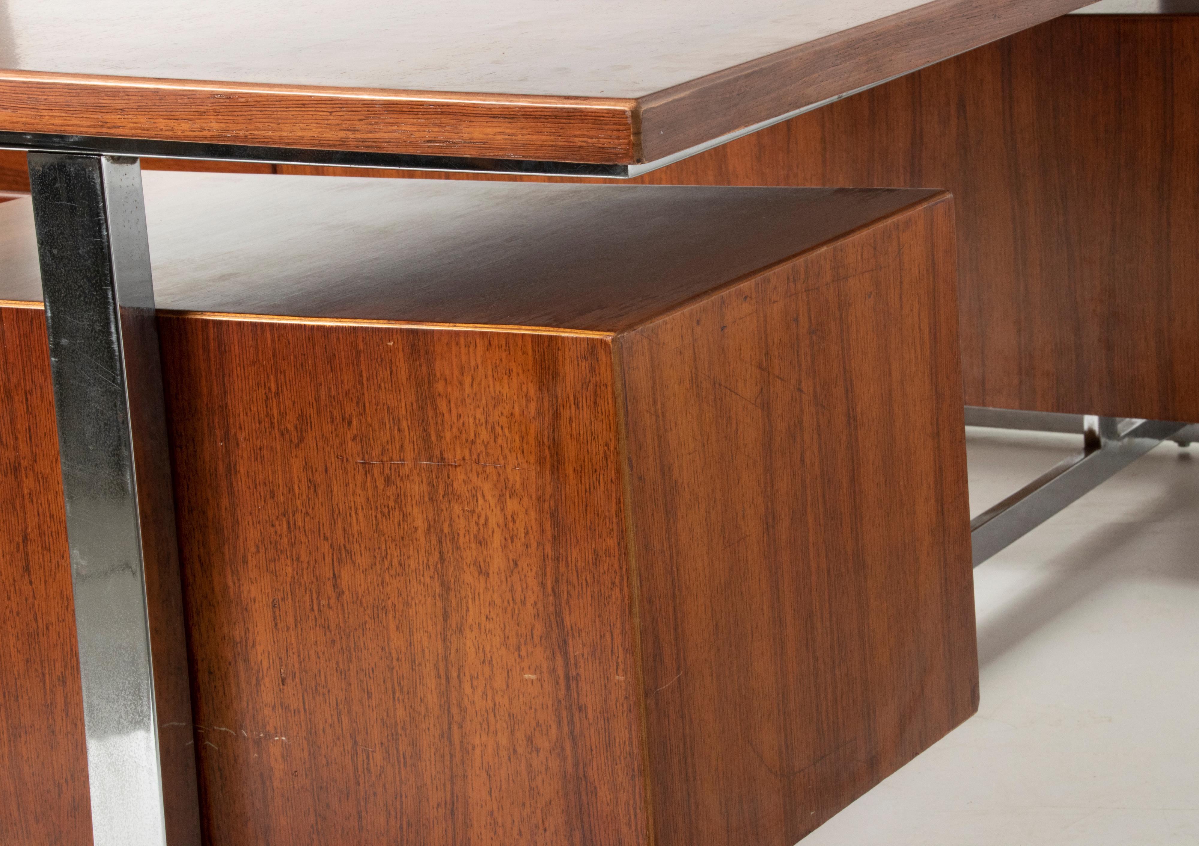 Bureau à angle droit du milieu du siècle Gianni Moscatelli pour Formanova 6
