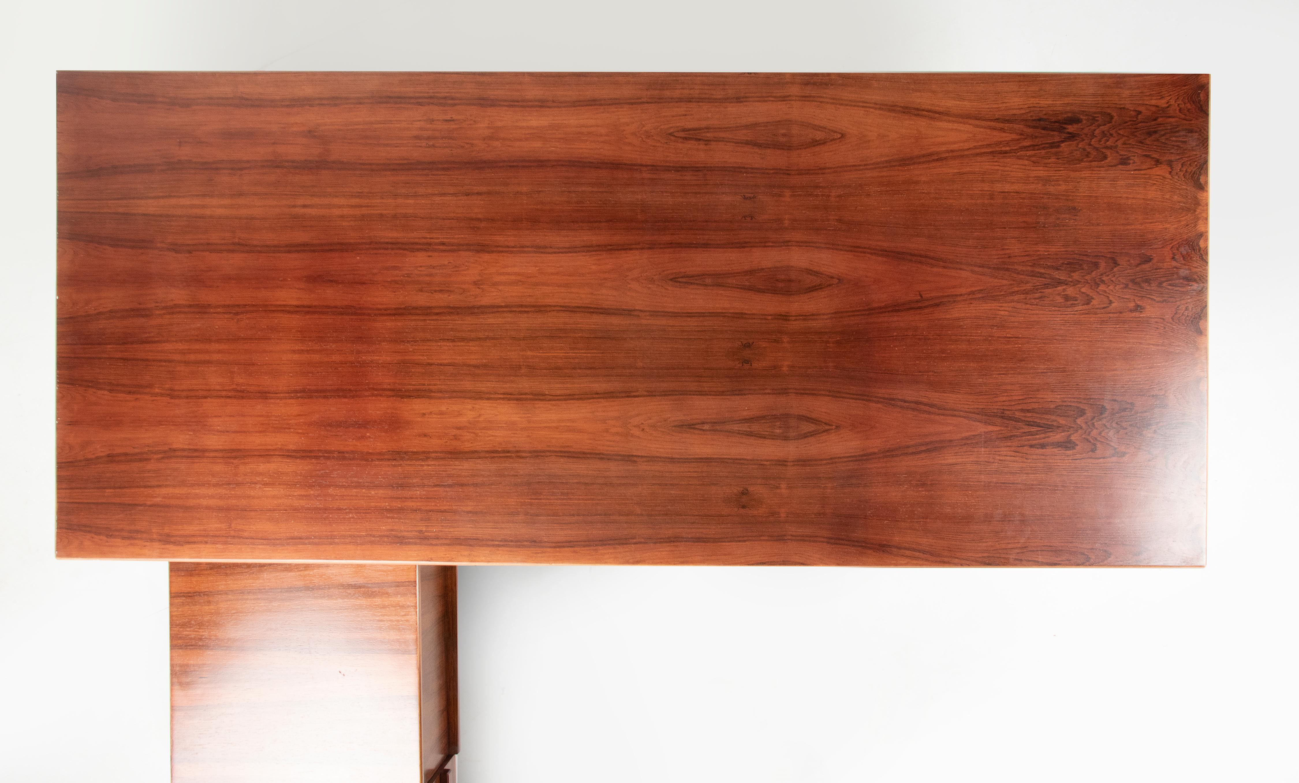 Bureau à angle droit du milieu du siècle Gianni Moscatelli pour Formanova 10
