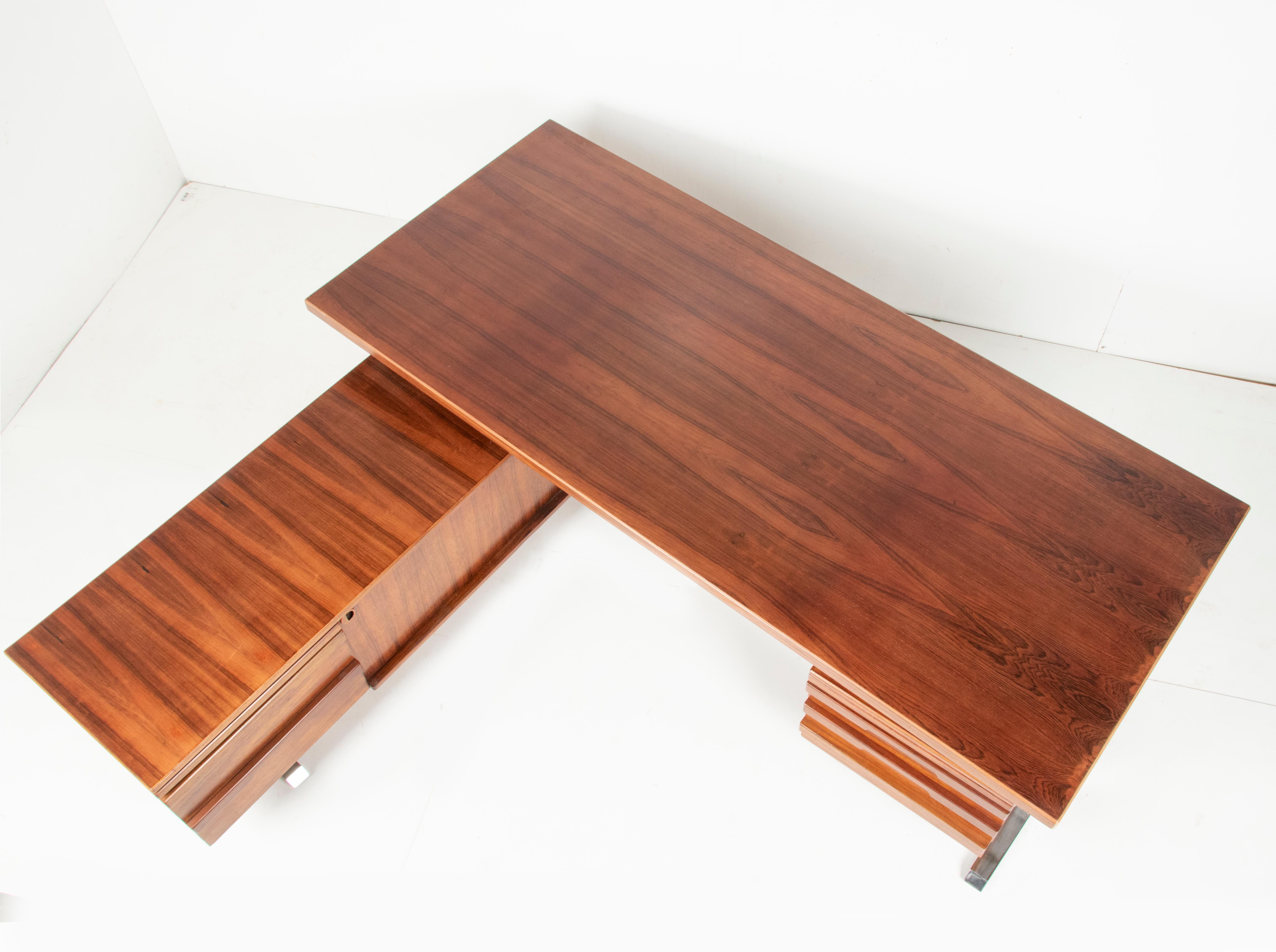 Bureau à angle droit du milieu du siècle Gianni Moscatelli pour Formanova 1