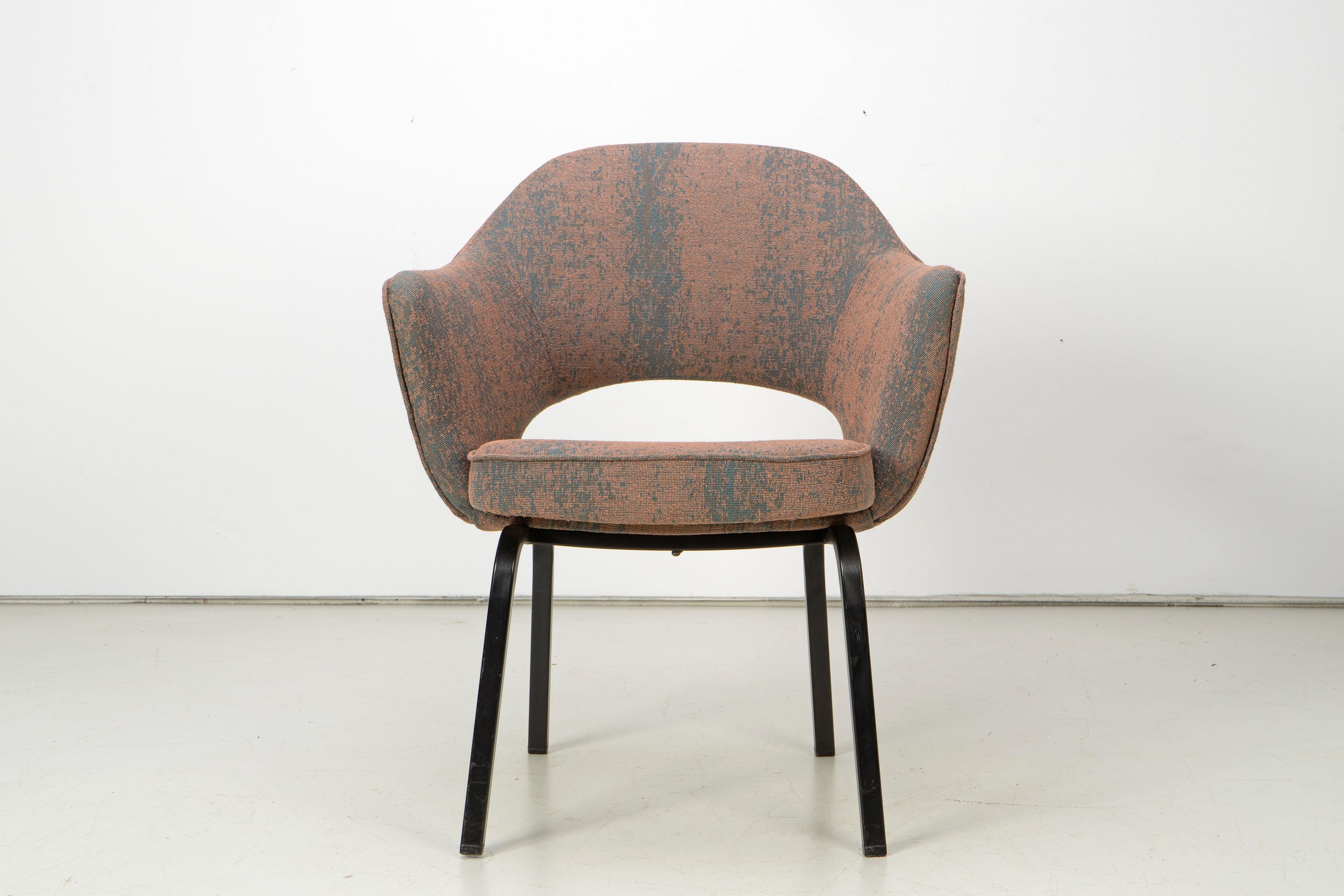 Mid-Century Executive Conference Arm Chair by Eero Saarinen Nordiska Kompaniet In Excellent Condition For Sale In Munster, DE