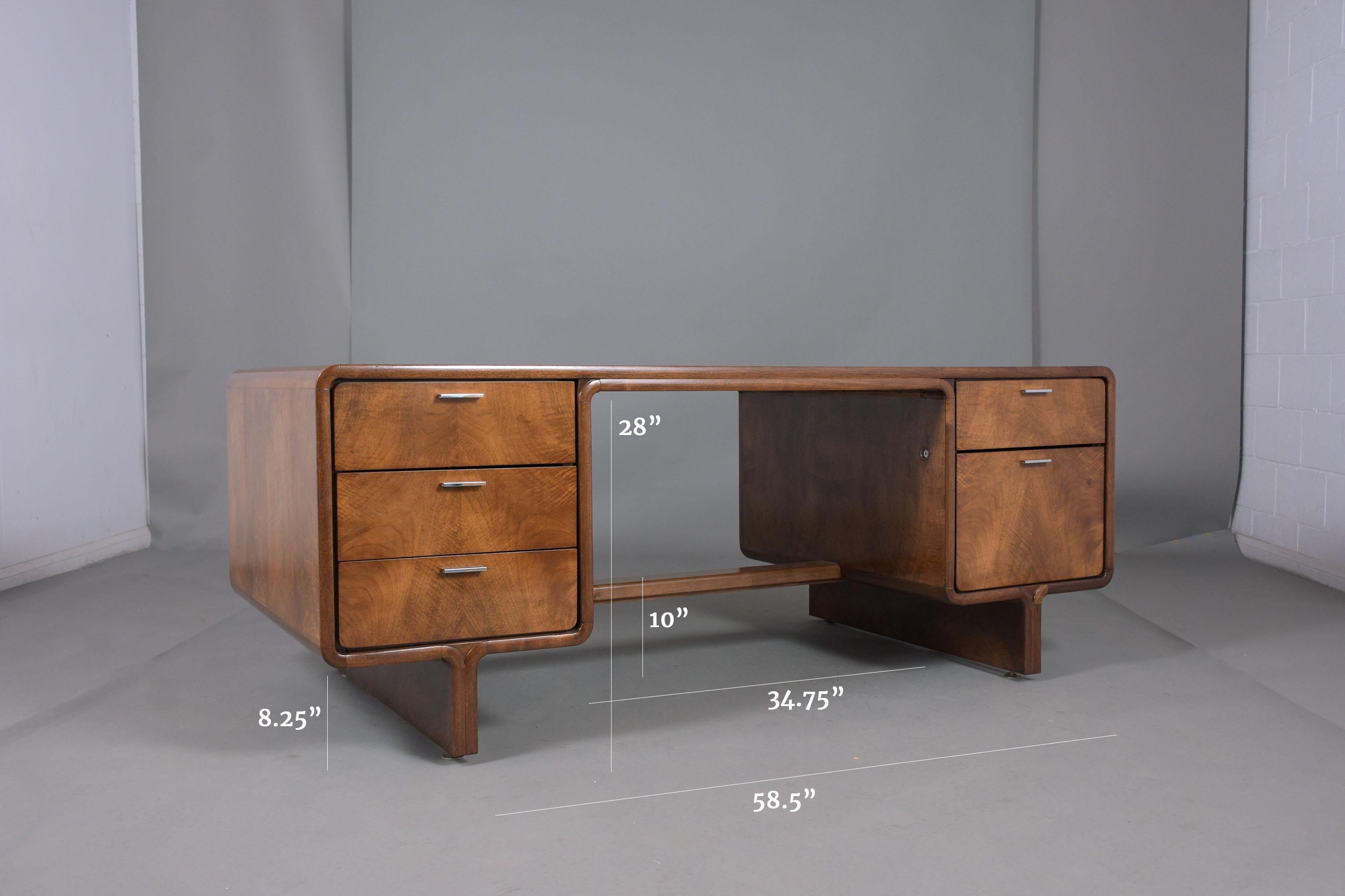 Mid-Century Executive Desk 4