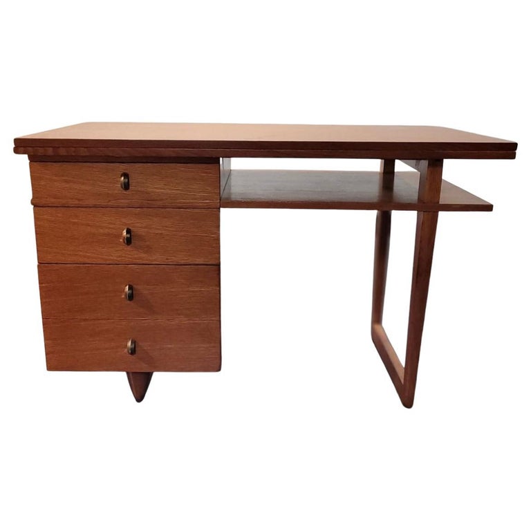 Mid Century Expandable Desk at 1stDibs | expandable desk table ...