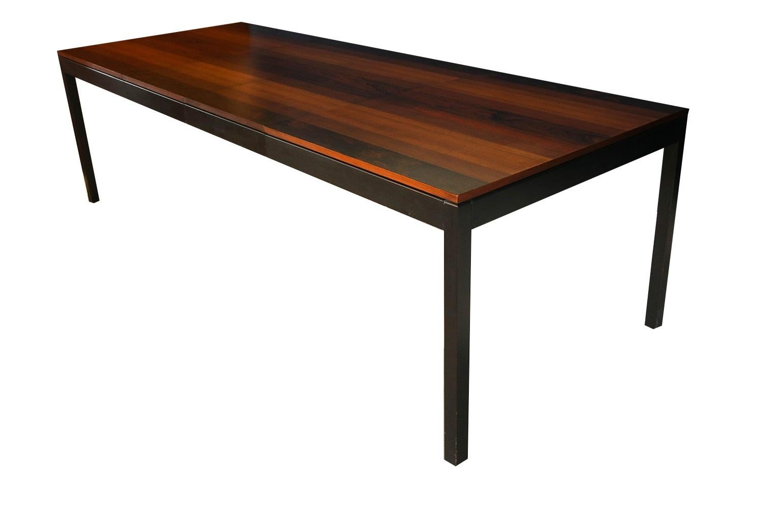 Mid-Century Modern Midcentury Expandable Milo Baughman Dining Table for Directional For Sale