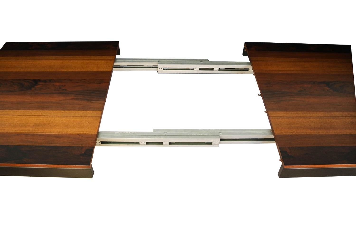 Mid-20th Century Midcentury Expandable Milo Baughman Dining Table for Directional For Sale