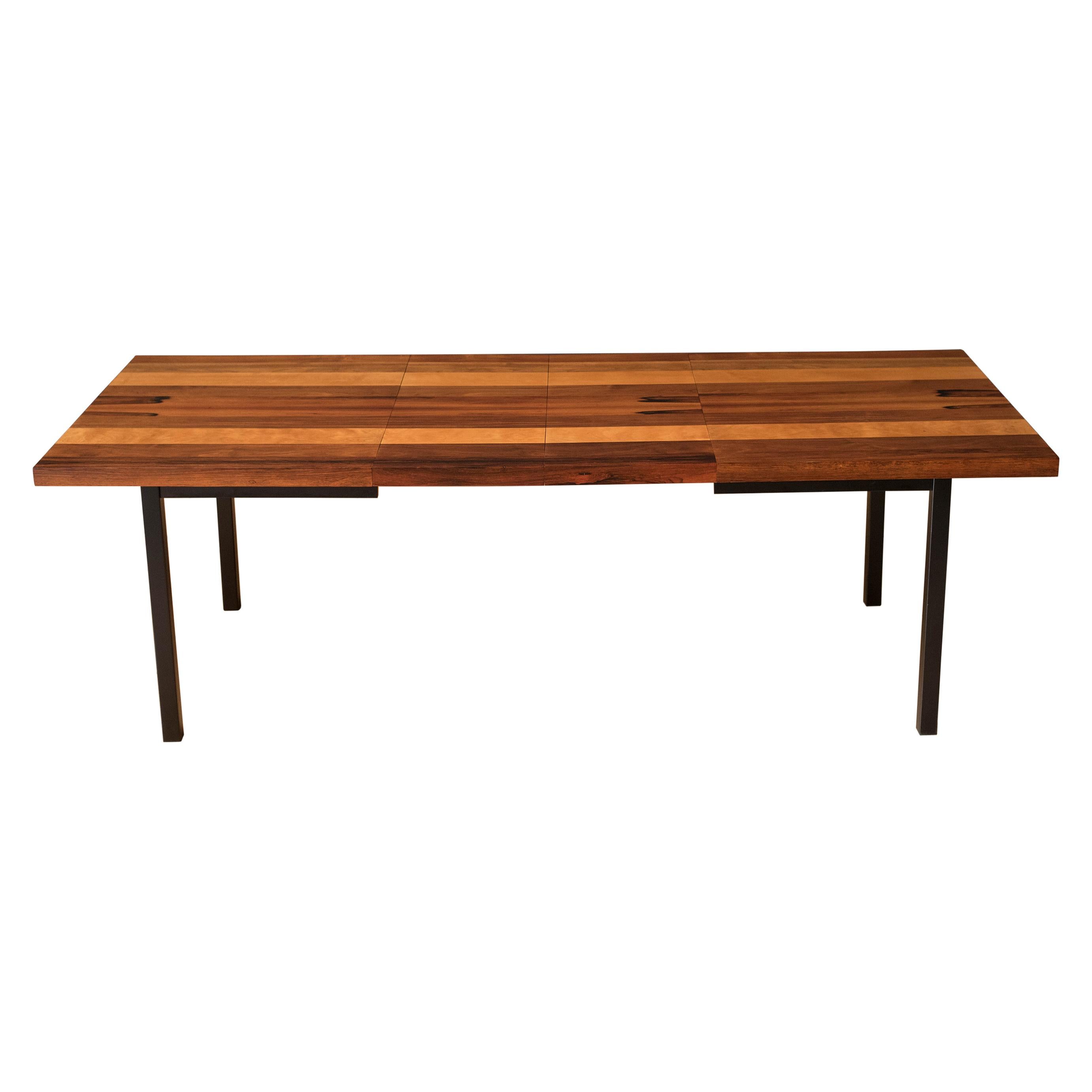 Mid Century Expandable Milo Baughman Dining Table for Directional
