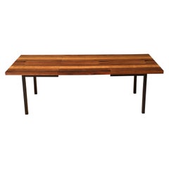 Mid Century Expandable Milo Baughman Dining Table for Directional