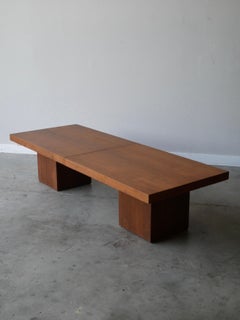 Mid-Century Expanding Coffee Table by John Keal for Brown Saltman