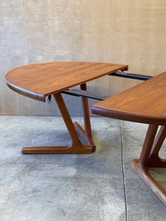 Mid-Century Expanding Dining Table by Interform Collection