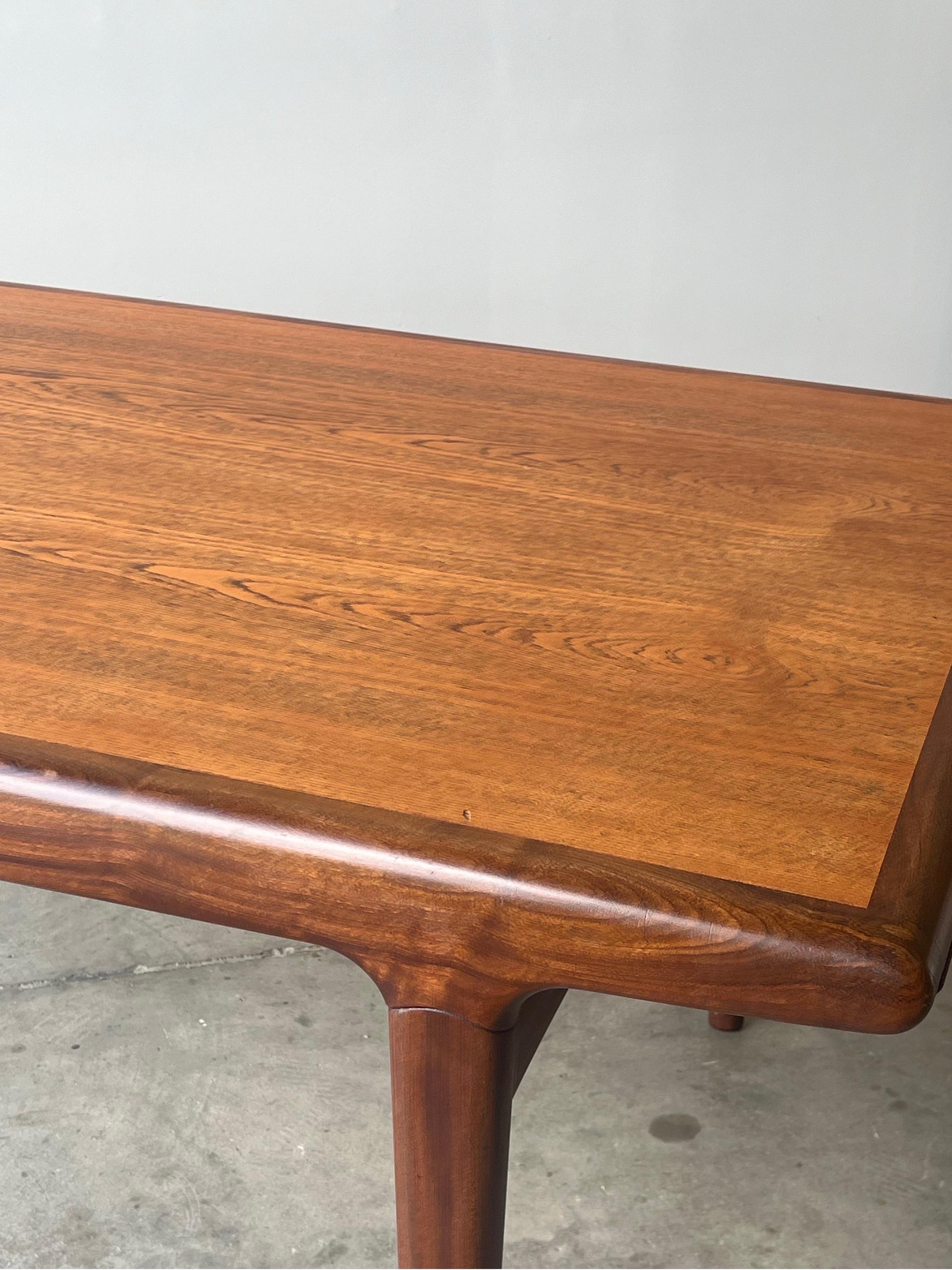 Mid-Century Expanding Dining Table by Johannes Andersen 3