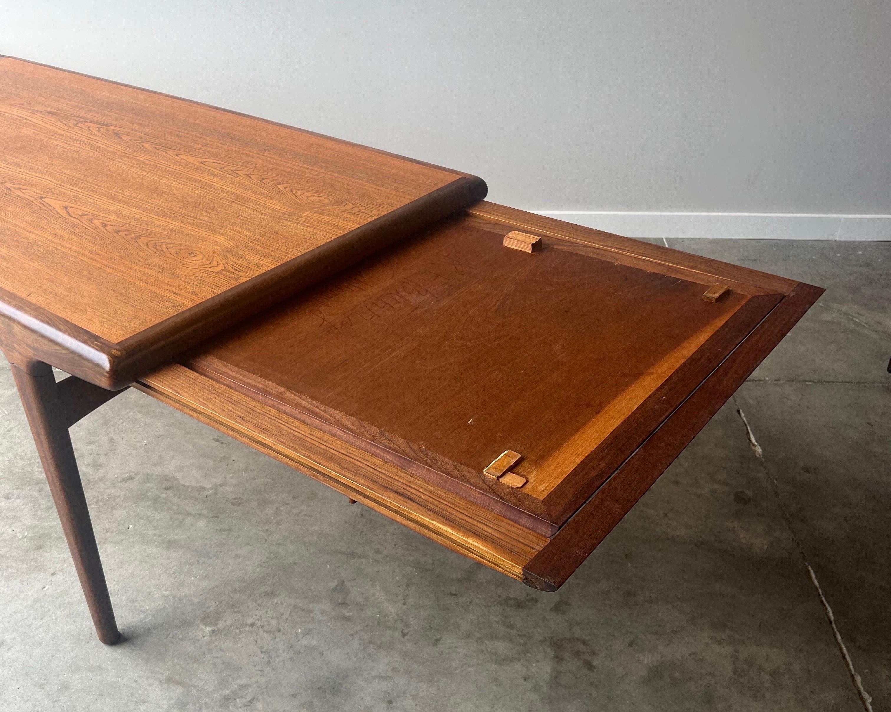 Mid-Century Expanding Dining Table by Johannes Andersen 12