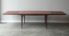 Mid-Century Expanding Dining Table by Johannes Andersen