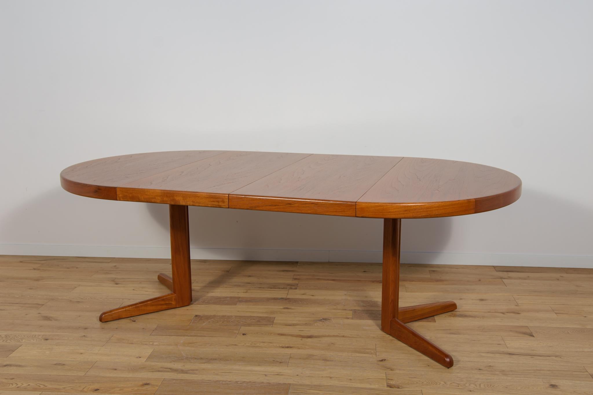 Mid Century Extendable Dining Table by Henry Walter Klein for Bramin, Denmark. 2