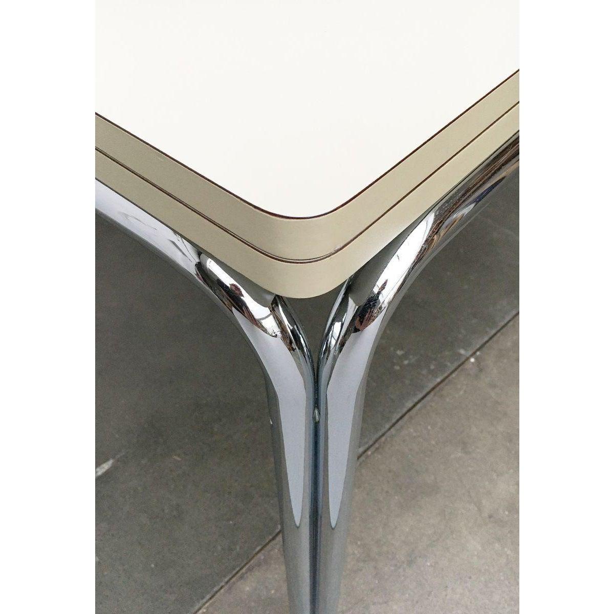 Métal Table de salle à manger extensible du milieu du siècle, Läsko Studioform International, années 1960 en vente