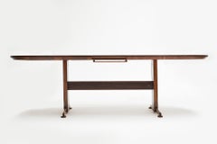 Mid-Century Modern Dining Table in Hardwood by Novo Rumo, 1960s, Brazil