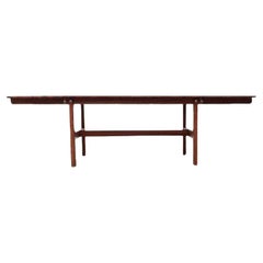Mid-Century Extendable Drop Leaf Dining Table by Peter Ole Schiønning