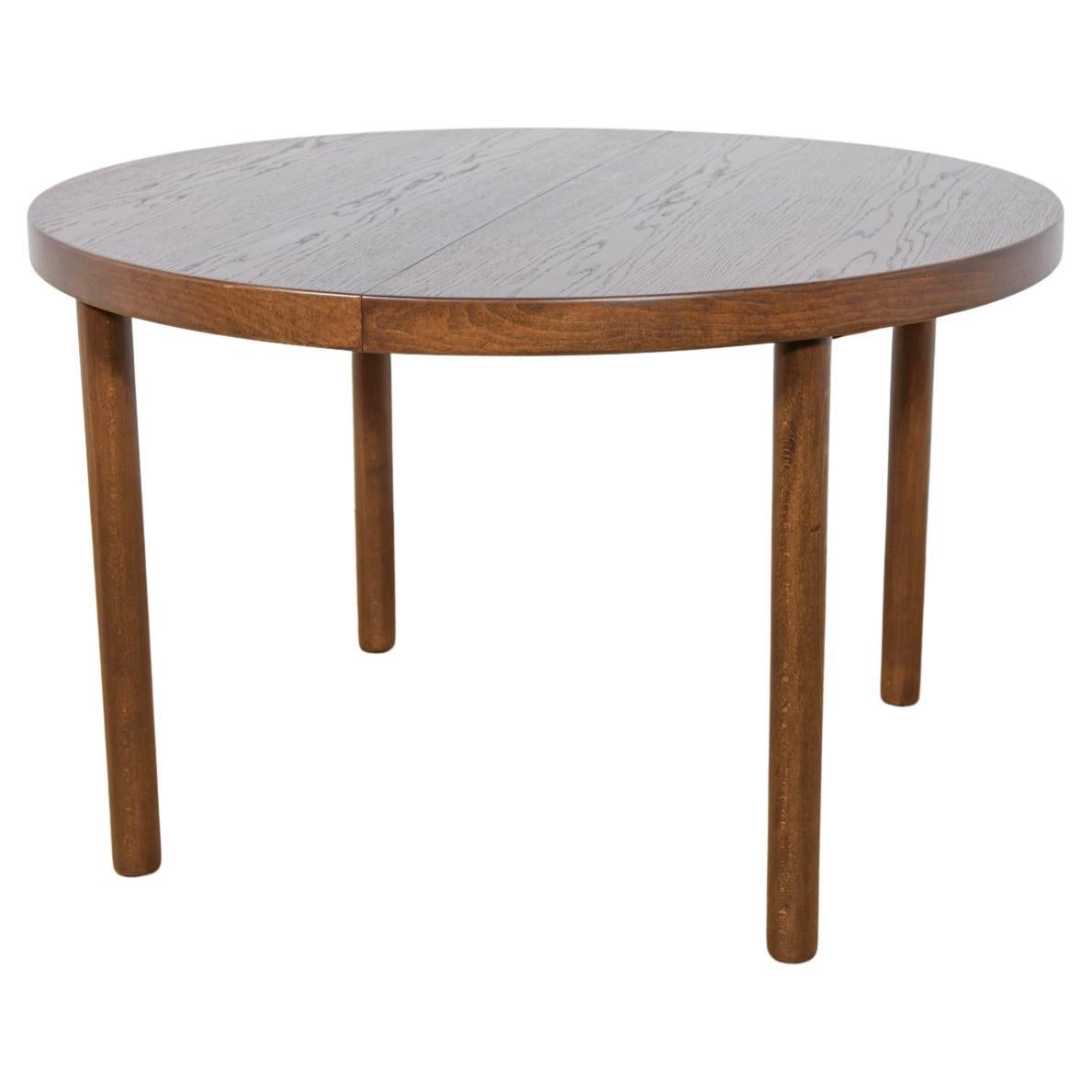 Mid-Century Extendable Oak Dining Table by Kai Kristiansen . For Sale