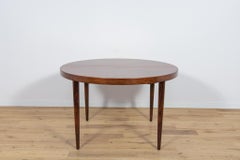 Mid-Century Extendable Rosewood Dining Table by Kai Kristiansen for Feldballes