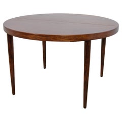  Mid-Century Extendable Rosewood Dining Table by Kai Kristiansen for Feldballes 