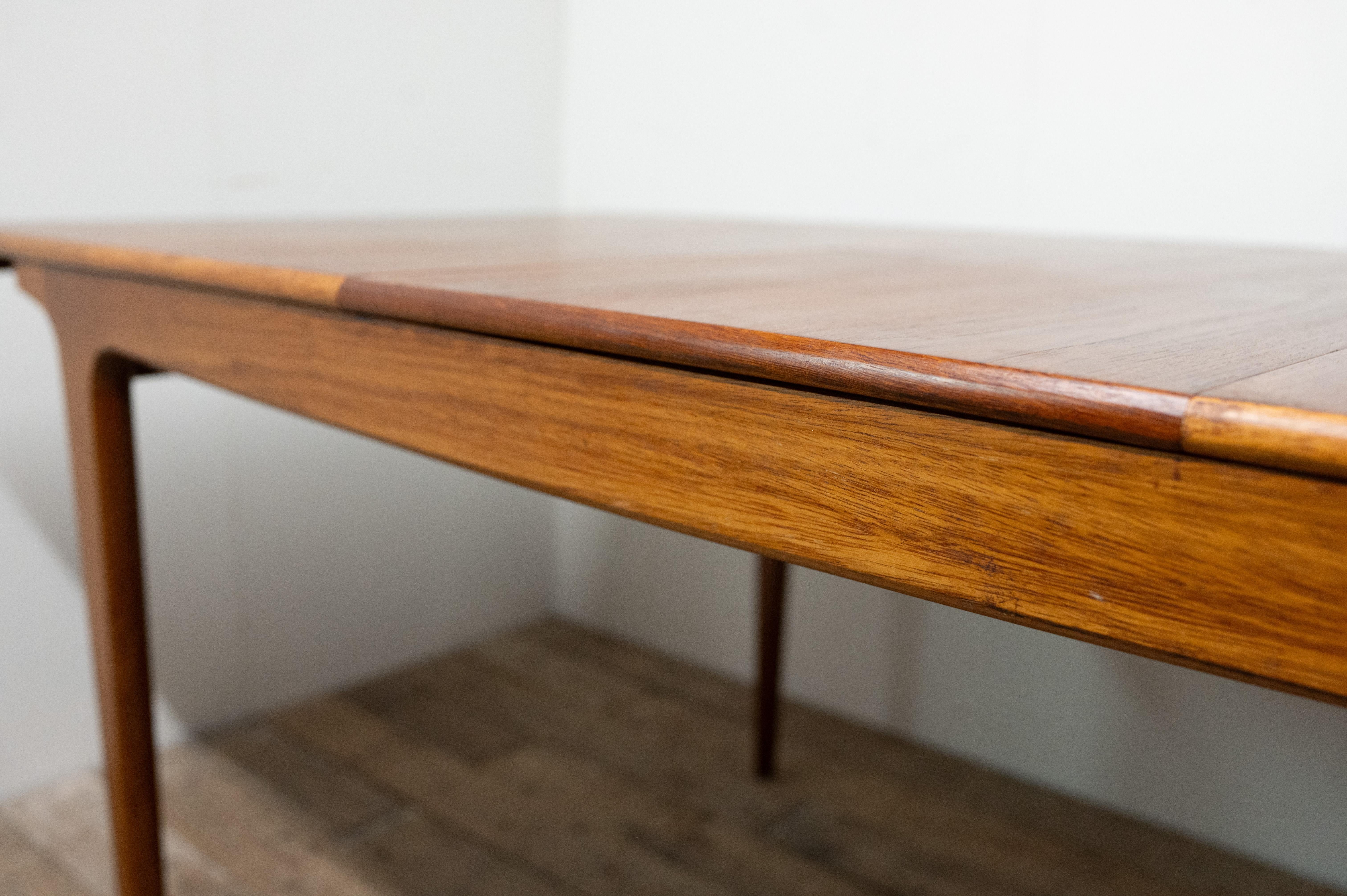 Mid Century Extendable Teak Dining Table from Younger, 1960s 7