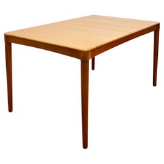 Mid-Century Extendable Teak Dining Table, H.W. Klein for Bramin, Denmark, 1950s