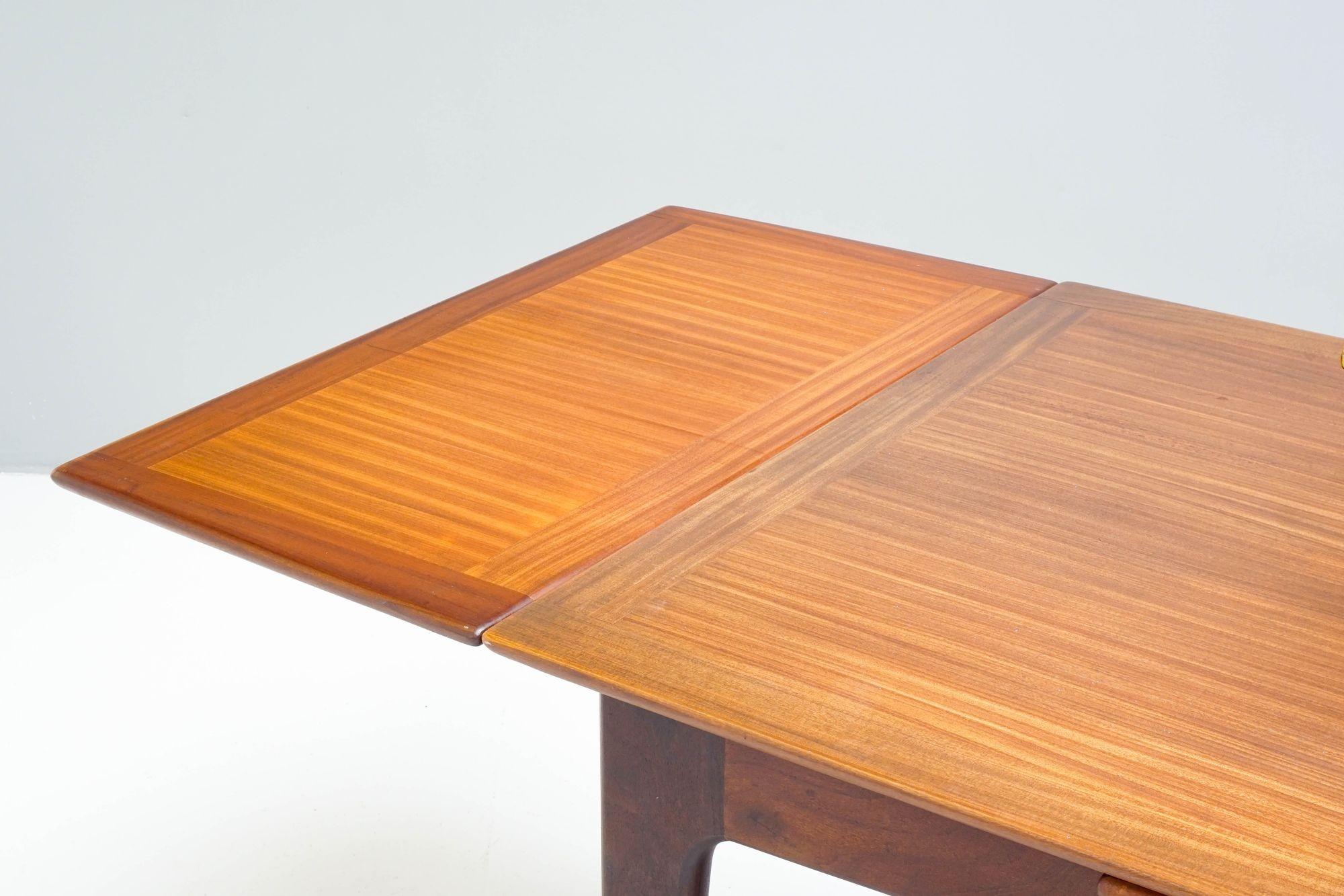 Teak Mid-Century Extending Dining Table by A.Younger